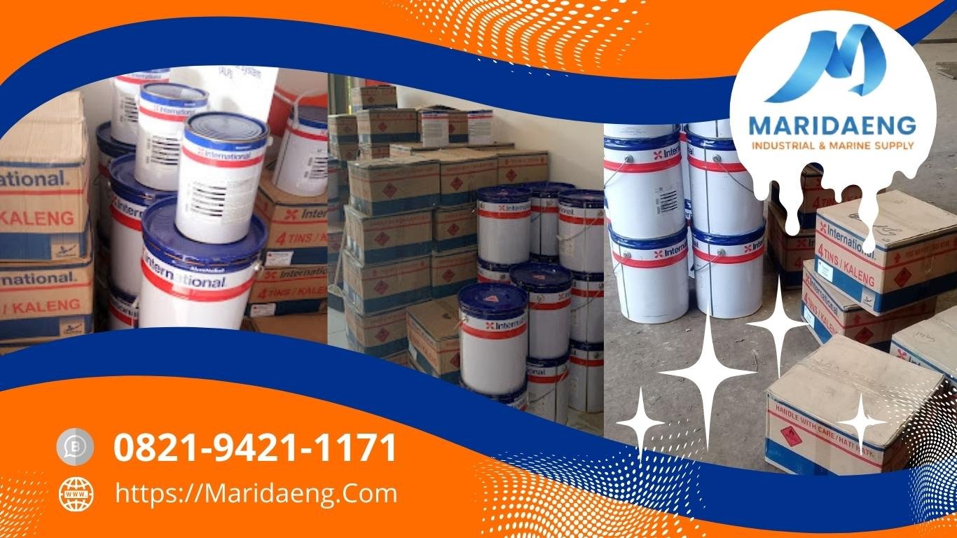 Distributor Cat International Palangkaraya Jual Cat Kapal & Antifouling Kualitas Premium