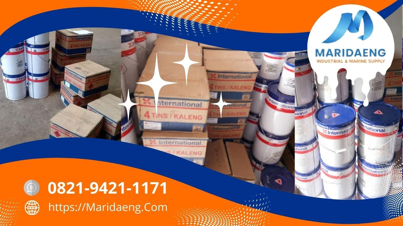 Distributor Cat International Pontianak: Jual Cat Kapal & Antifouling Kualitas Asli